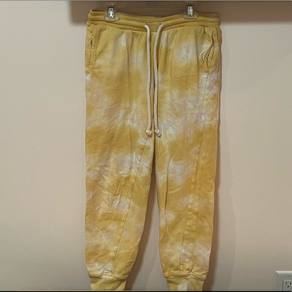 Mid-Rise Tie-Dye Jogger Pants